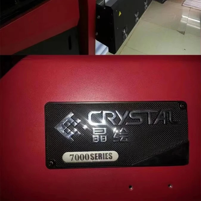 3 2 м Crystaljet 7000 серии восемь/четыре головки растворителя принтера SPT508 печатающие