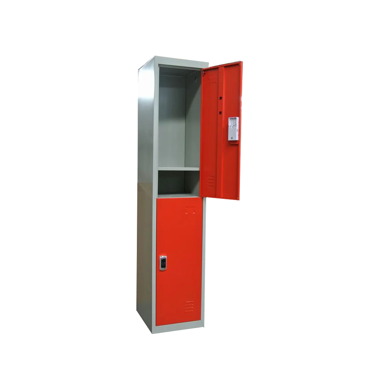 Disassembled Structure Single Column Two Door Kids Mini Locker or Employee Metal Locker