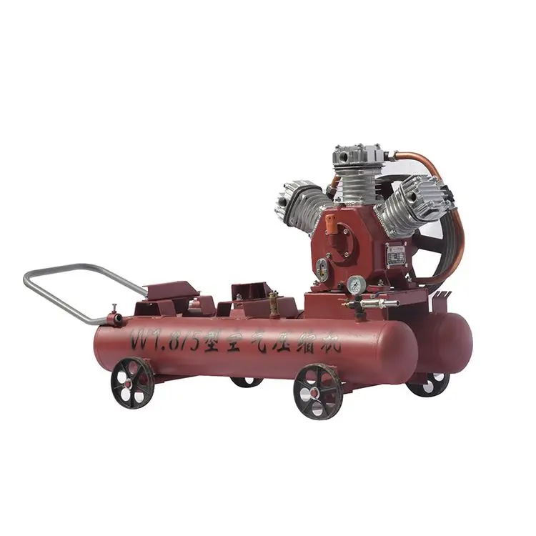W-1.8/5 Cheap Portable Mine Diesel Engine Piston Air Compressor