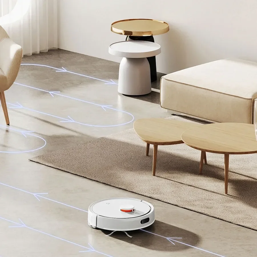 5000PA Suction Wet Dry Mop Mi MIJIA Sweeping Vacuum Cleaner Robot 3C Enhanced Edition for Xiaomi APP Smart