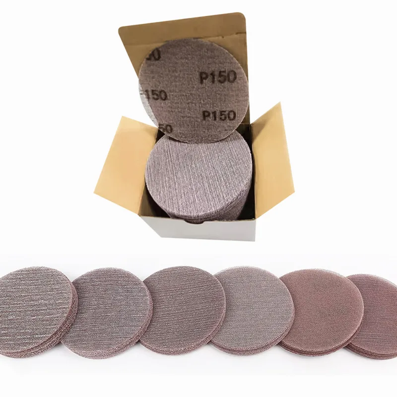 Abrasive Net Disc Aluminum oxide Mesh Sanding Disc for Metal Wood Polishing
