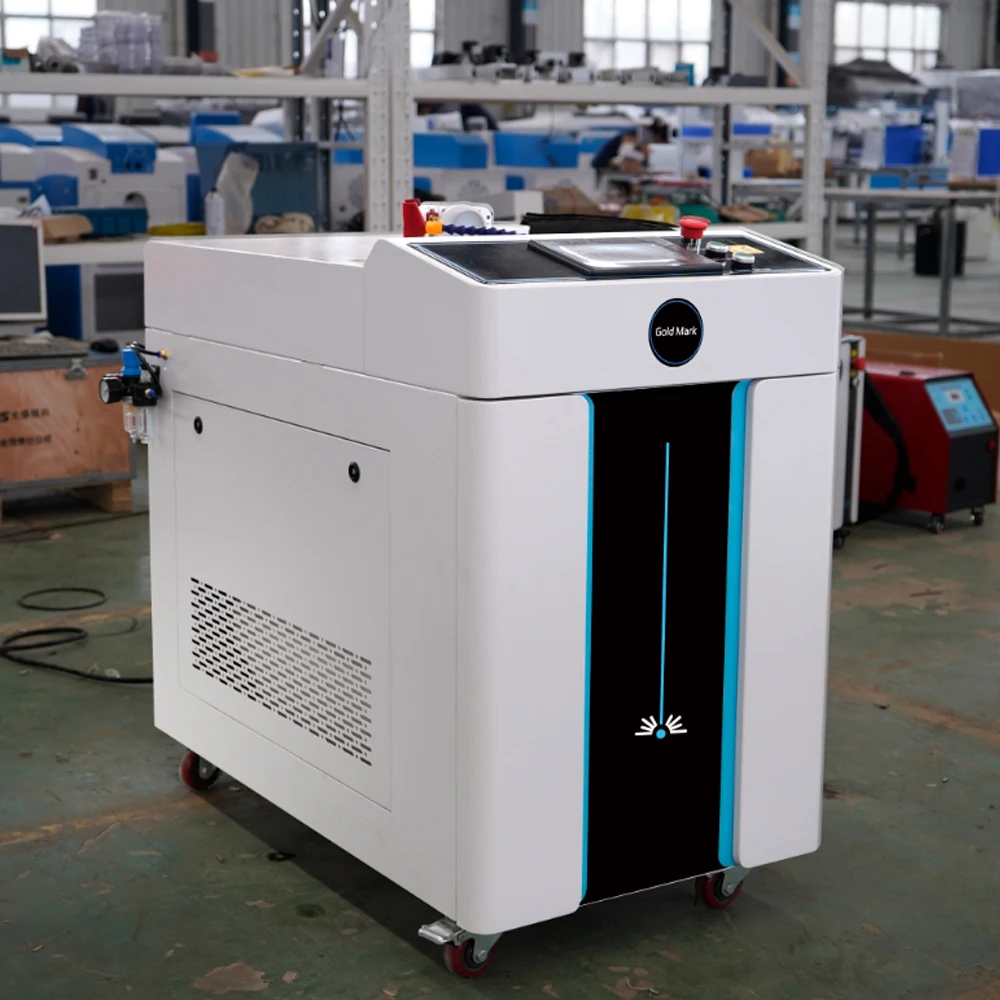 Машина удаления ржавчины лазера сплава железа 500w очистки