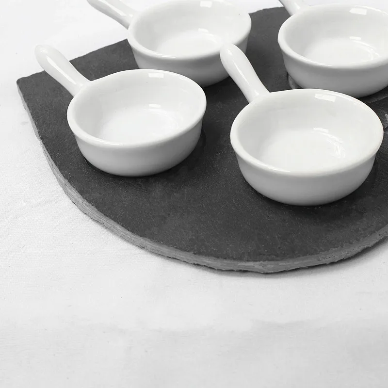 glass dome mail order round slate serving plate tray