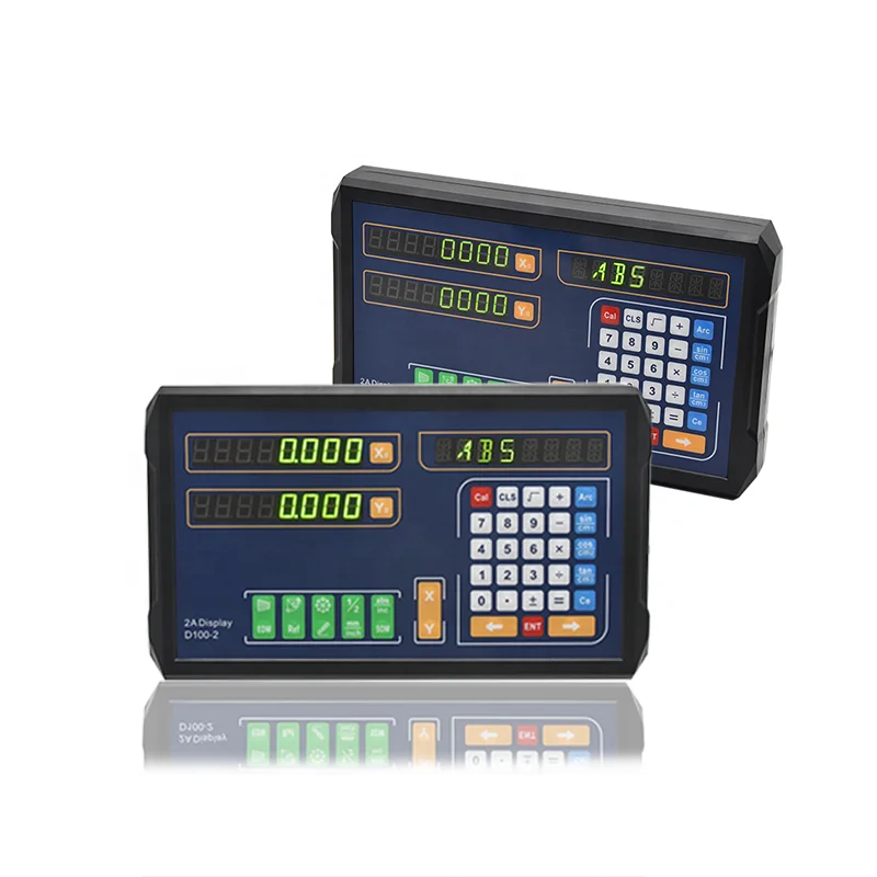 DITRON 2/3 Axis Dro Digital Readout Display and Linear Glass Scale for Lathe Milling Machine