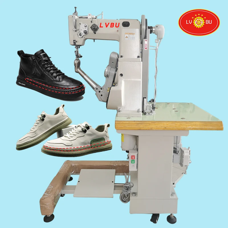 LVBU-168Shoe швейная машина из воловьей кожи на толстой подошве обувь