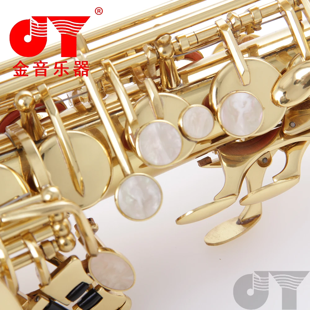 Hot Sale JinBao Gold Lacquer Brass EB alto Saxophone