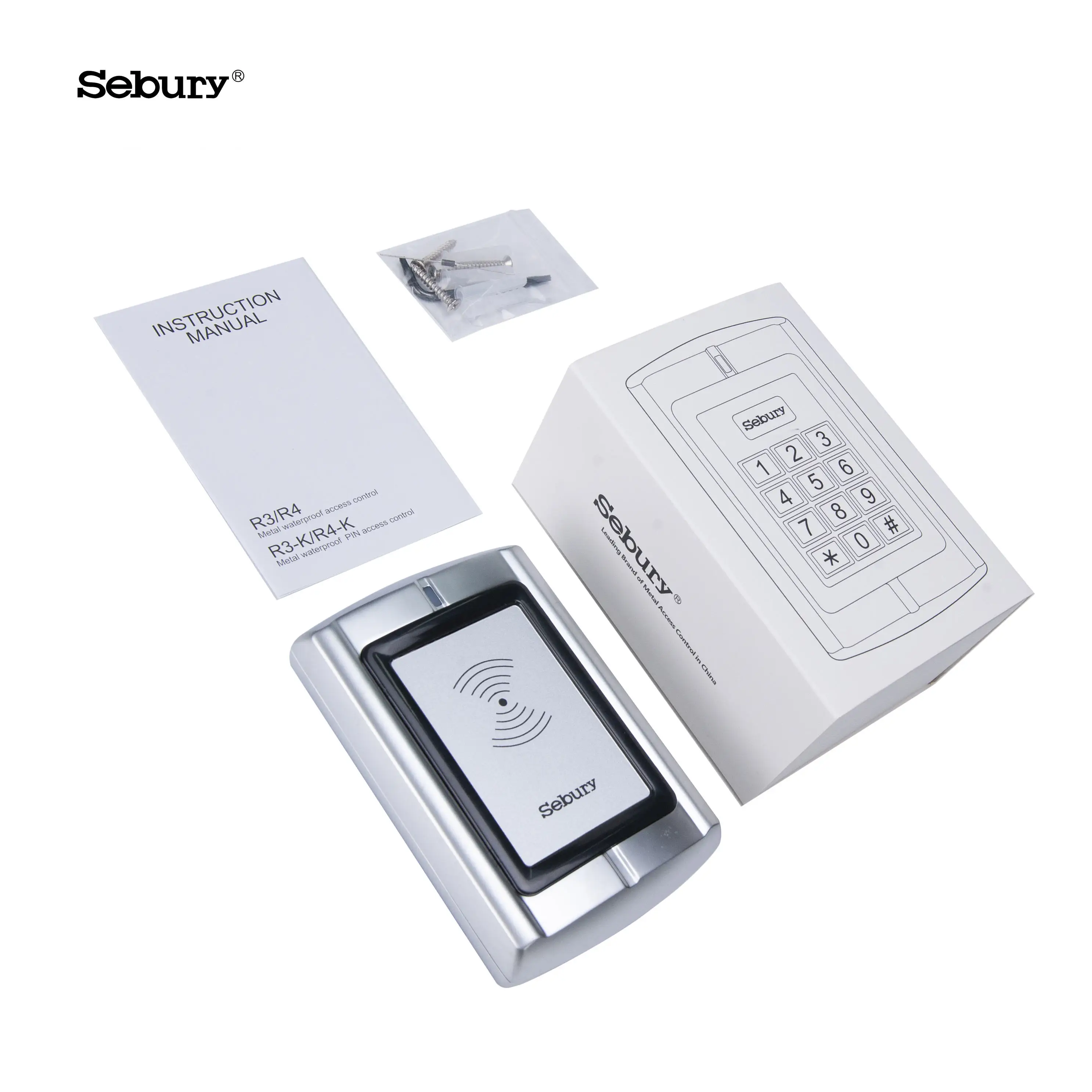 Proximity Wiegand Nfc Reader Outdoor 13.56mhz Rfid Contactless Smart Access Control Reader