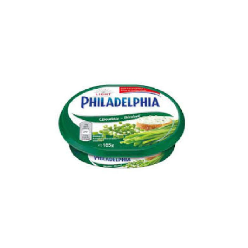 Hot selling PHILADELPHIA LIGHT Chive organic types of cheese