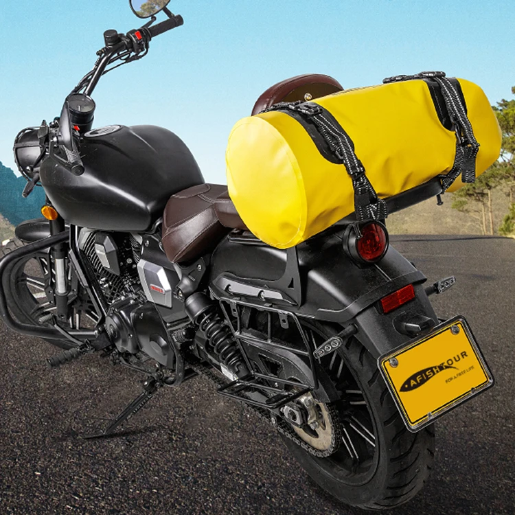 AFISHTOUR Custom 25L Waterproof Backpack Motorcycle High Quality Motorcycle Storage Bags/Motorcycle Tail Bags Luggage