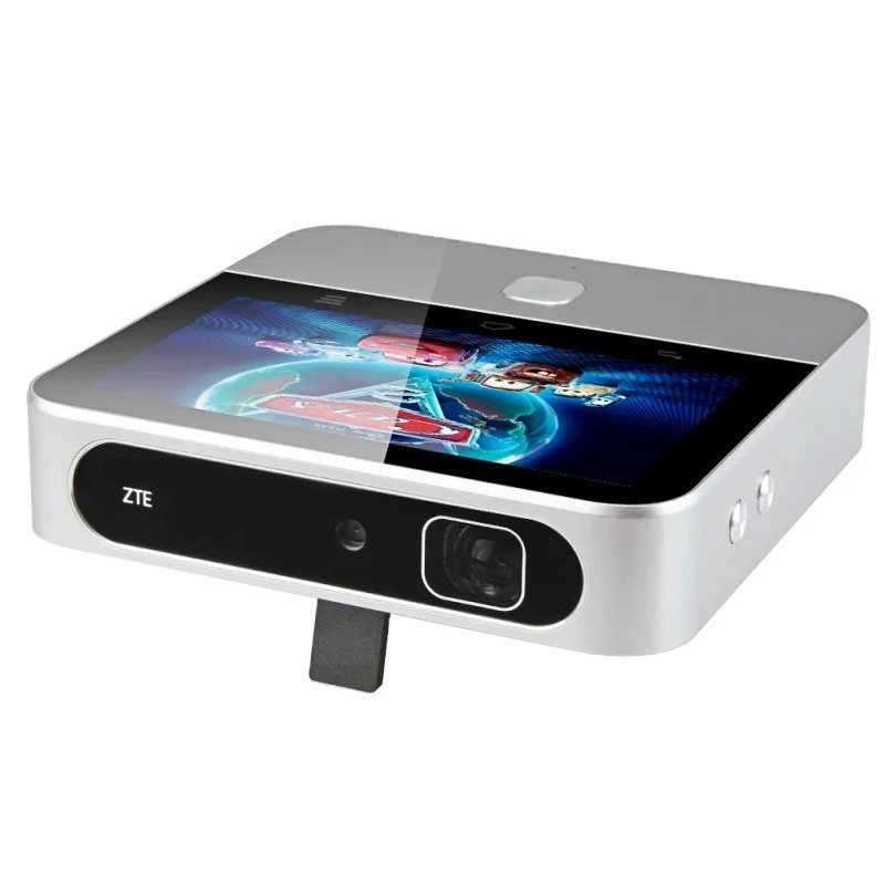 Разблокированный ZTE Spro 2 Smart Android мини-проектор MF97E HD 4G LTE Hotspot с ATT T-Mobile