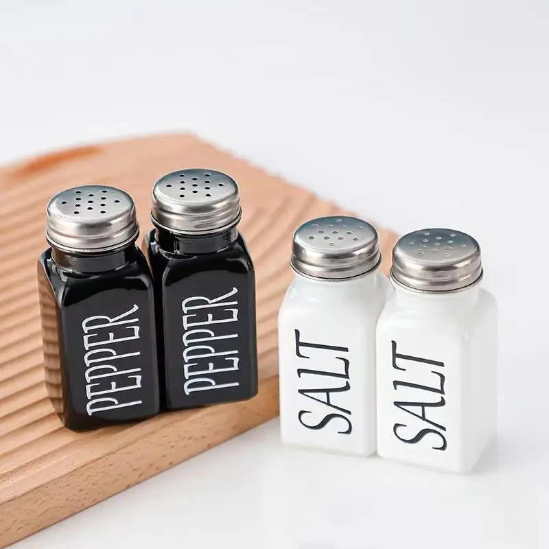 Salt And Pepper Shakers Set Farmhouse Salt Shaker Farmhouse Kitchen Decor Blue Decor Cute Salt Shaker Modern Farmhouse Decor