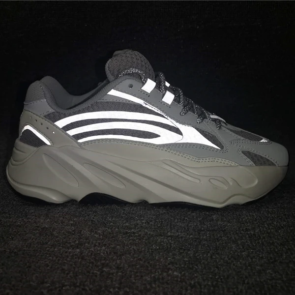 
With Boxes & Logo Yezzy White Static 700 V2 Plus Size 36-48 Sports Running Shoes Yeezys Tenis Sneakers Jogging Trainers For Men 