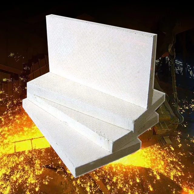 Ceramic fibreboard is suitable for high temperature furnace vacuum forming insulation materials