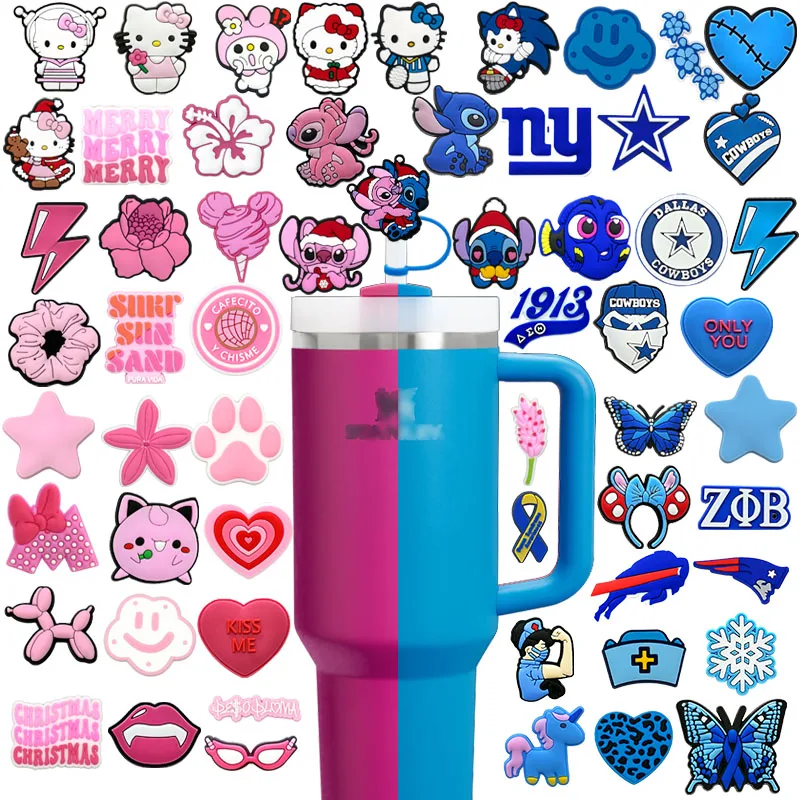 10mm 8mm christmas straw topper new sport club drink straw cover straw topper charms christmas 10mm for tumblers