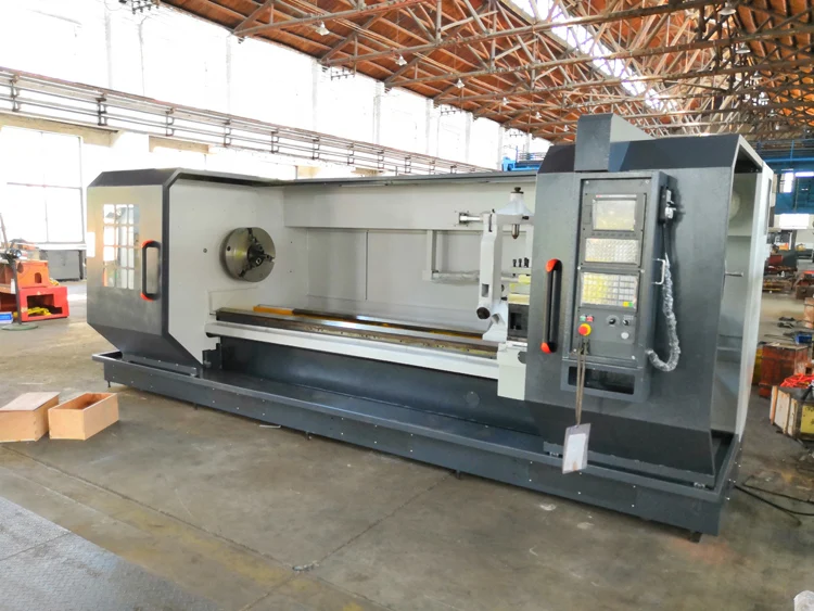 
CK6163 CK6180 CK611125 Flat bed Heavy duty Floor High precision cnc Lathe machine center with 1m 3m 