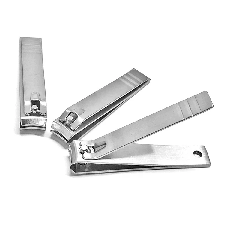 Straight Mouth Steel Nail Manicure Portable Pedicure Cutter Trimmer Cuticle Nippers Steel Pedicure Nail Care