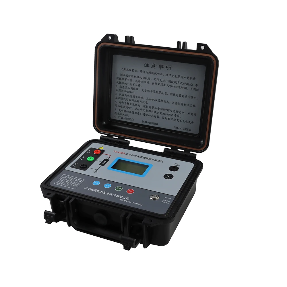 Automatic Blitz Ableiter Lichtschutz Prufer Zinc Oxide Lightning Arrester Tester