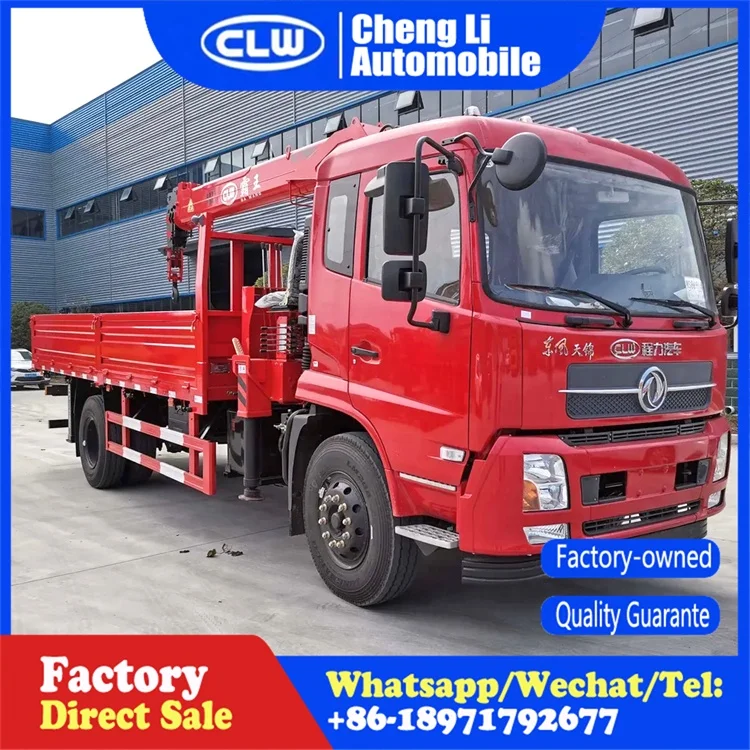 Манипулятор с подъемным краном Dongfeng 4x2 8 тонн