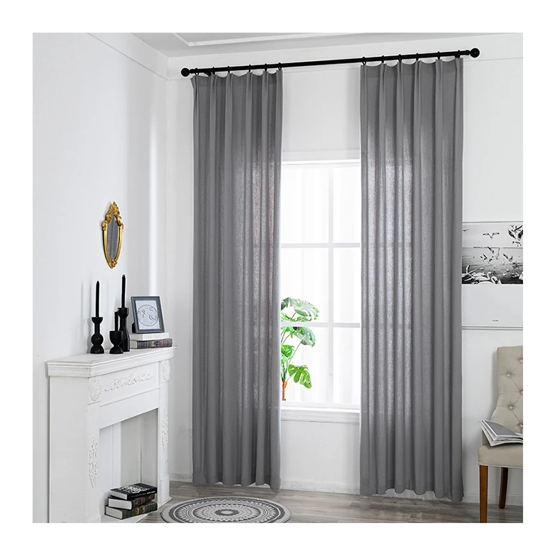 Innermor Cotton Fabric for Curtain  Bed Sheet Match Whit Curtain Upholstery Fabric Material Fabric Color Curtains