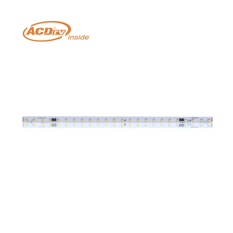
ACDrv Customized Linear DC PCB Board Circuit 558*40mm Aluminum SMT PCBA LED Module for Panel Light 