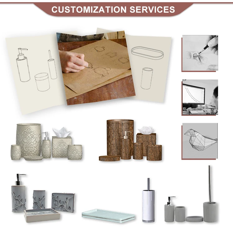 Modern white grey face flower pot planter pots concrete home decoration Flower Pots & Planters