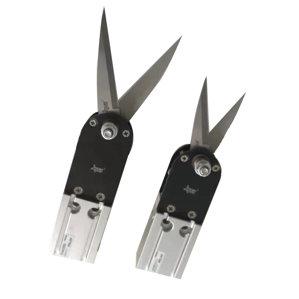 Mask machine scissors head high speed steel ear belt scissors blade full automatic ear belt machine blade M2 scissors head