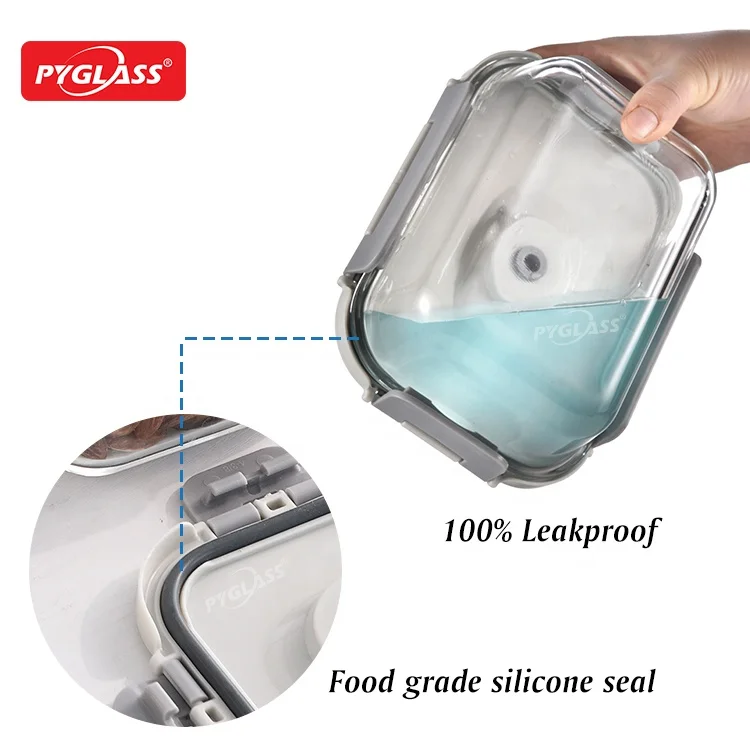 10 pack of high borosilicate glass storage vacuum containers with pump home and kitchen