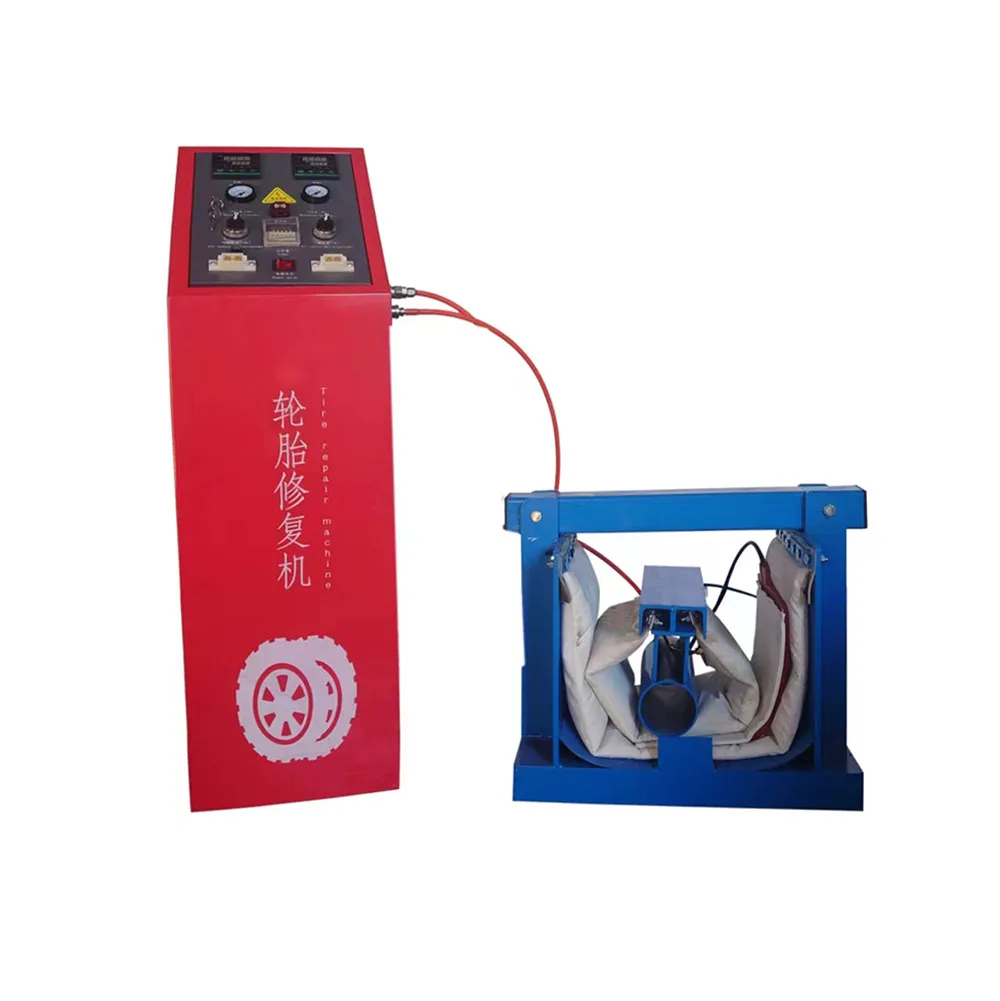 truck large off-road tire repair vulcanization machine 7.00 8.25 285-315 all-steel large tire hard damage repair bulging