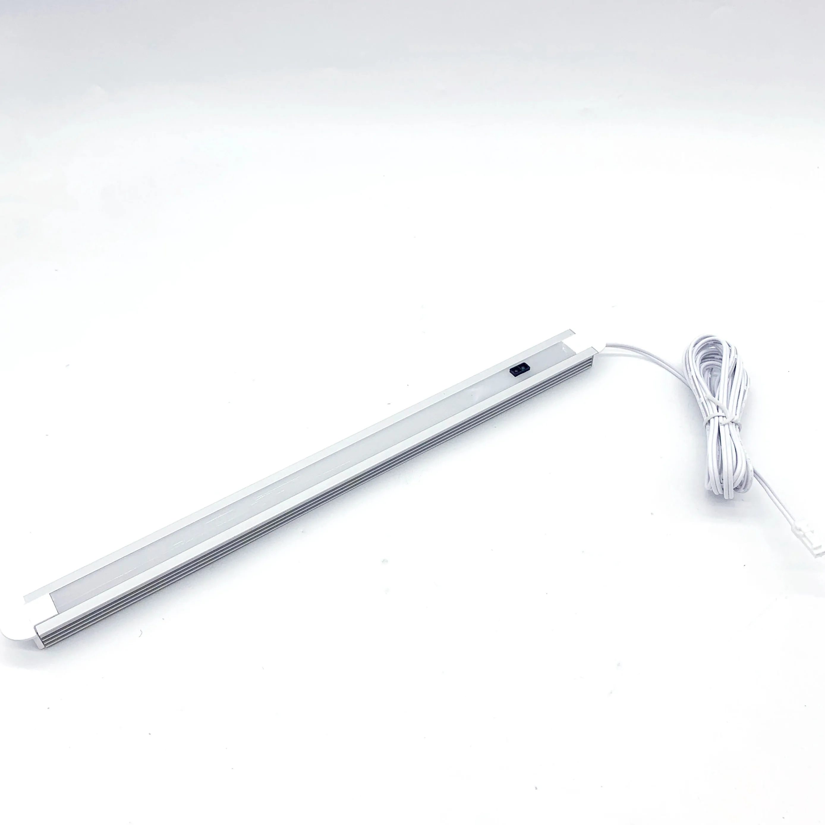 LED Lighted Bathroom Motion Hand Wave Sensor Lamp Wardrobe Cabinet Light Down Bed Clear Silver Luminous White LED