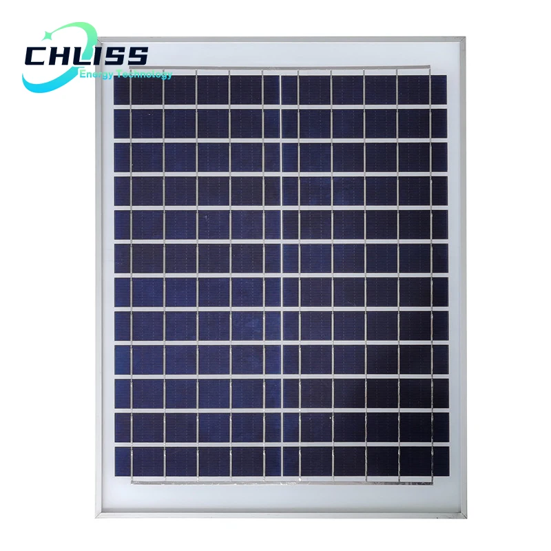 Chliss monocrystalline mini portable solar panels 18v 6w -200w for led light factory direct