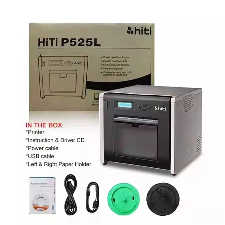 High quality photo booth printer Hiti P525l high speed printer no need ink