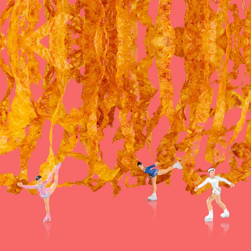 Genji Food Latiao Spicy Strip Snack Food China Wholesale Spicy Tofu Beancurd Wire Crisp Baked Bean Curd