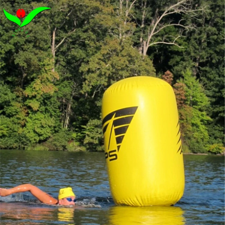 Surface marker buoy cylinder Water Race Marker inflatable water buoys floating buoy