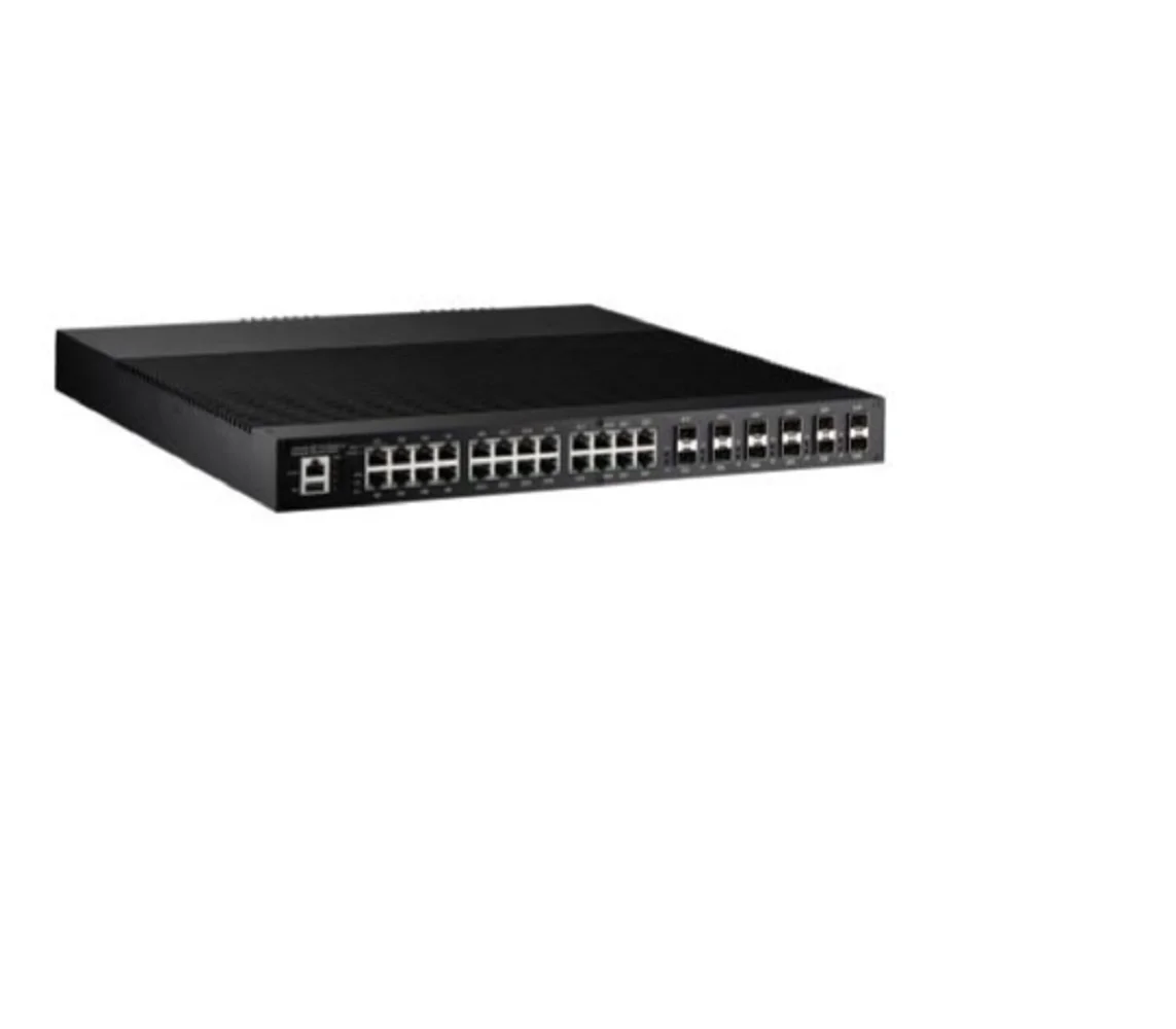 Korenix JetNet 6828Gf-AC 24 г с 8 комбо + 4GbE SFP L3 управляемый коммутатор Ethernet