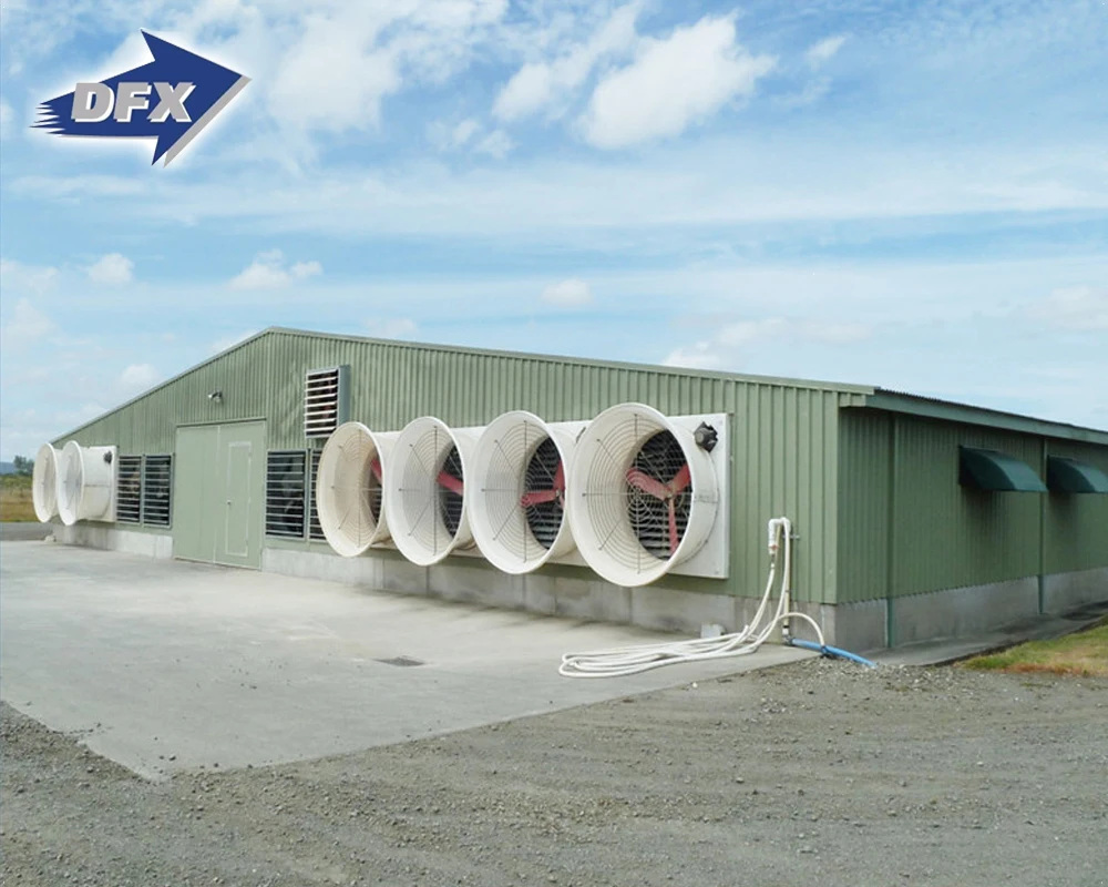 Large Span Prefab Multistory Steel Structure For Hospital School Factory Building Office Building Chicken Poultry house