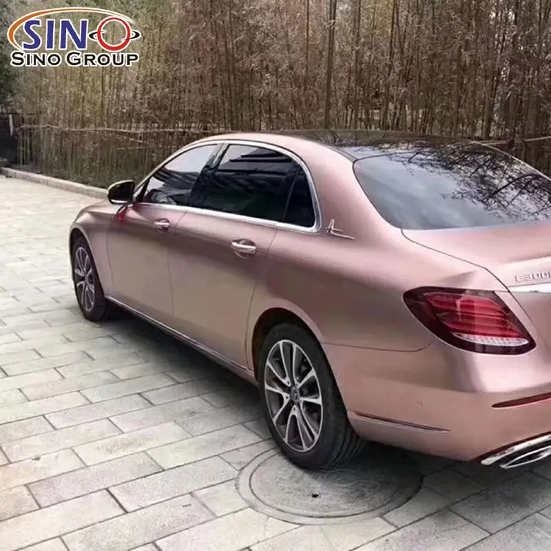 Electro Chrome Metallic Matt Blue Change Auto Color Car Body Wrap Vinyl Sticker Decoration  Paper Film for Vehicle Wrapping