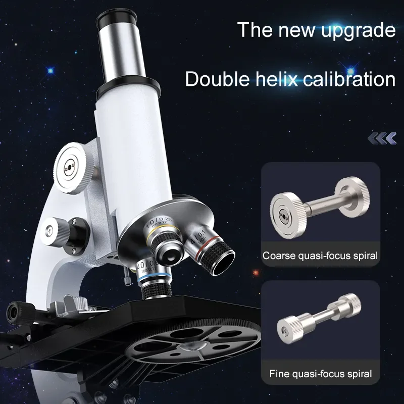 XSP-02 40X-640X Hot seller monocular biological microscope student teaching laboratory microscopes for kids