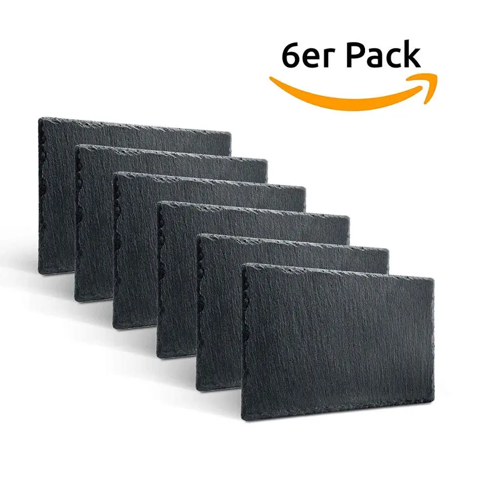 Shop ebay hot sell Germany serving slate dessert plate dinner plates set