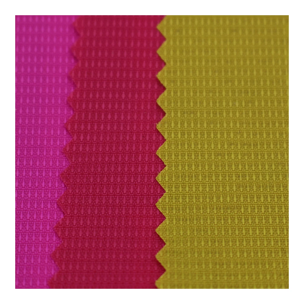 water resistant 210d nylon dobby  fabric with pu coated