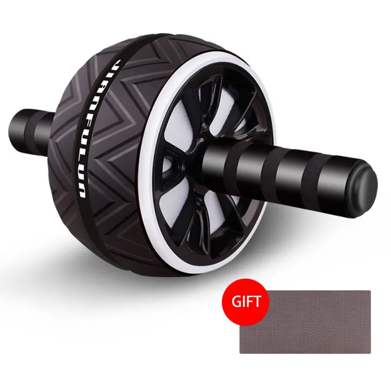 New Product Launch Indoor Exercise Abdominal Roller Fitness Equipment Ab Wheel Roller With Mat