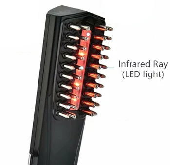 led massage comb