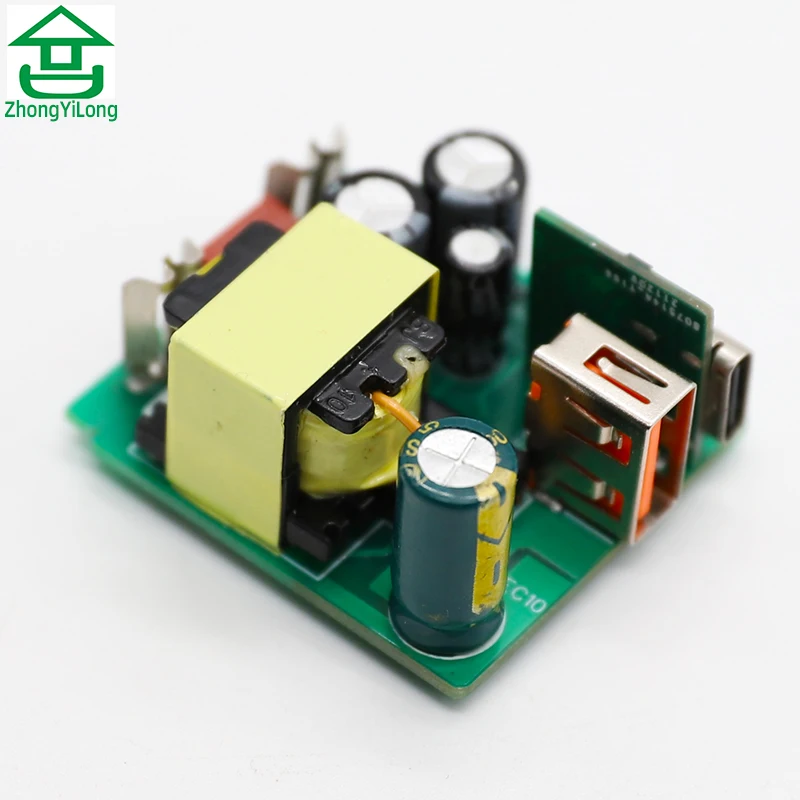 2022 New Fast Charger PD 20W Mobile Phone Charger PCB PCBA Board Assembly Factory SKD Sales with Charger Housing