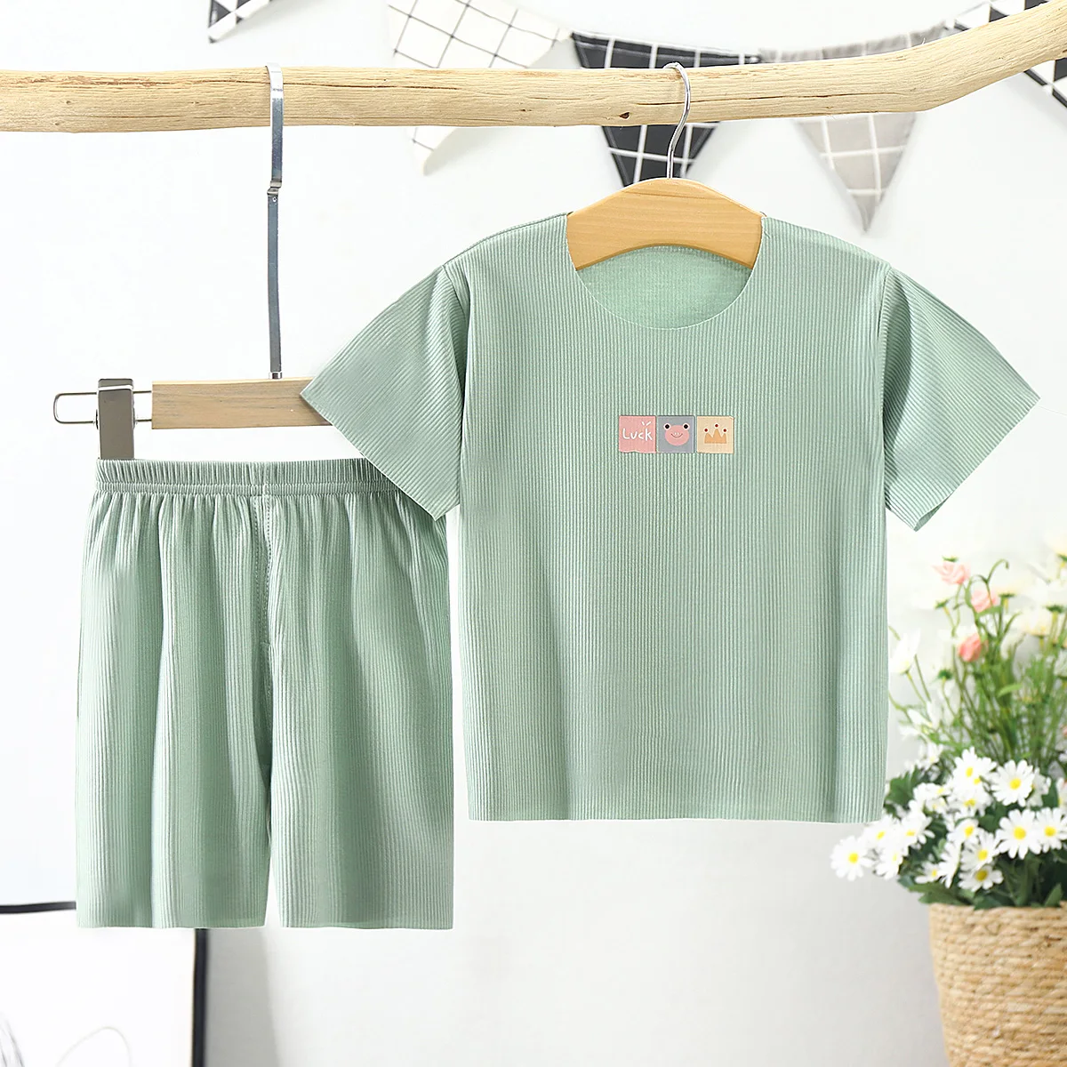 
Summer Baby Boys girls Clothes Cotton Infant Short Sleeve T Shirt Tops 