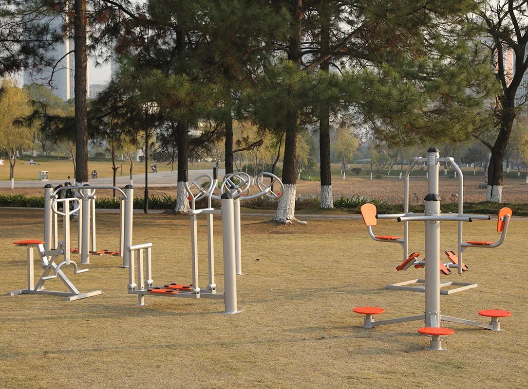 KINPLAY Brand Residential Park Outdoor Fitness Products Community Exercise Equipment Triple Waist Twister