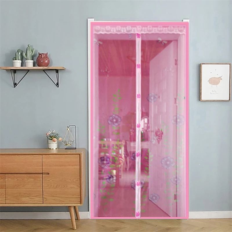 All Door Types and  Sizes  Mosquito Curtain  Auto-Closing Insect Screen Magnetic Door to Keep Mosquito Out