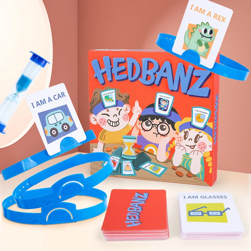 Guess Who I Am-English Version Interactive Family Party Board Game Boys & Girls Card Game Paper & Paperboard Printing Product