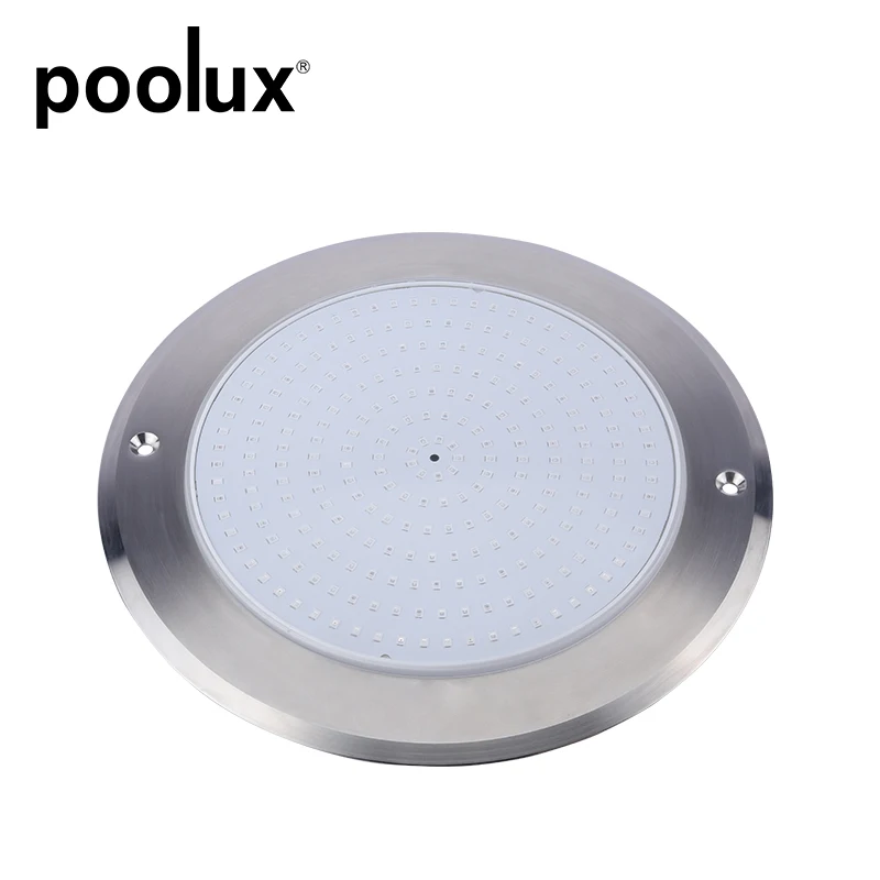 2023 hot selling Poolux IP68 Waterproof 316ss 8mm Resin Filled Underwater LED Light Swimming Pool led Light