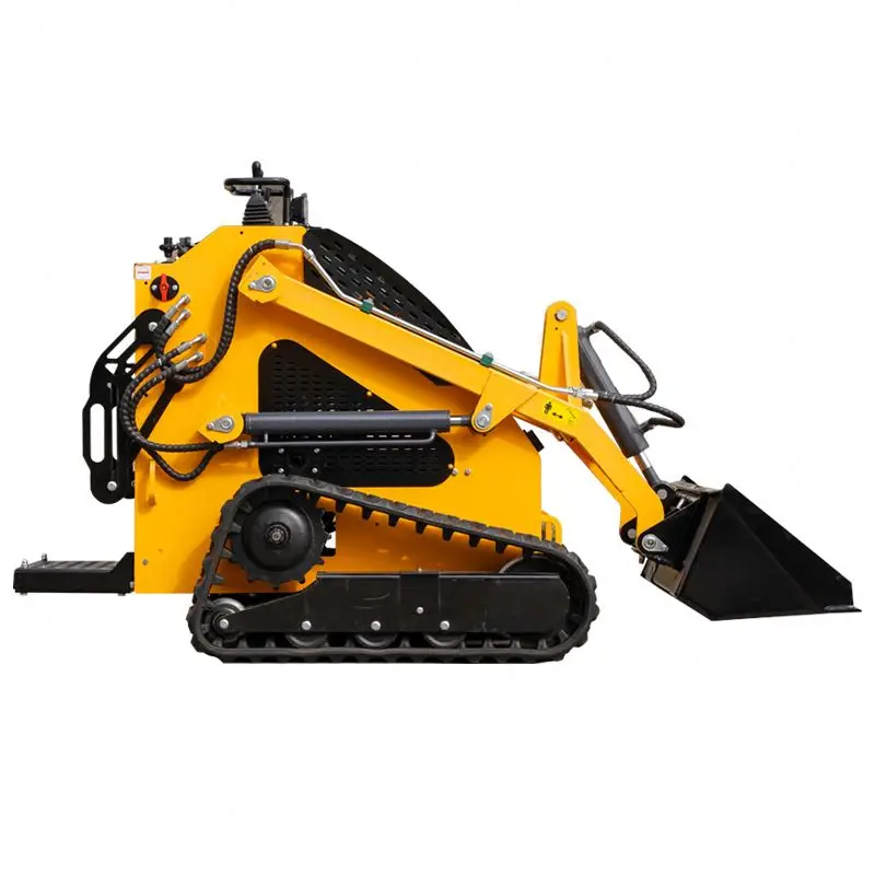 Mini Skid steer Loader for sale Mini With Attachment Forest Mulcher bucket Lawn Mower Snow blower
