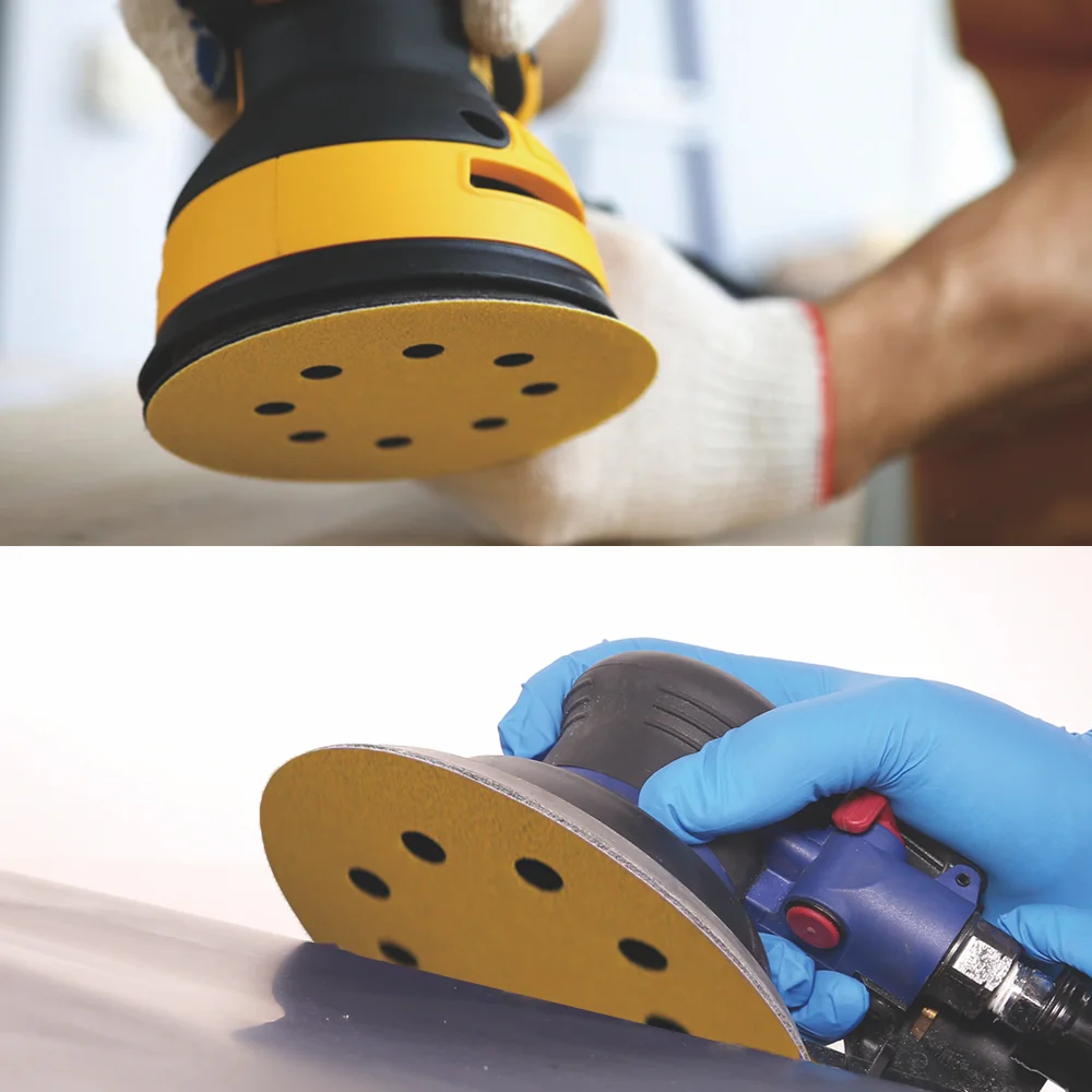 Good Quality Abrasive Base Coat Polishing Sanding Pads Car Repair Sand Paper