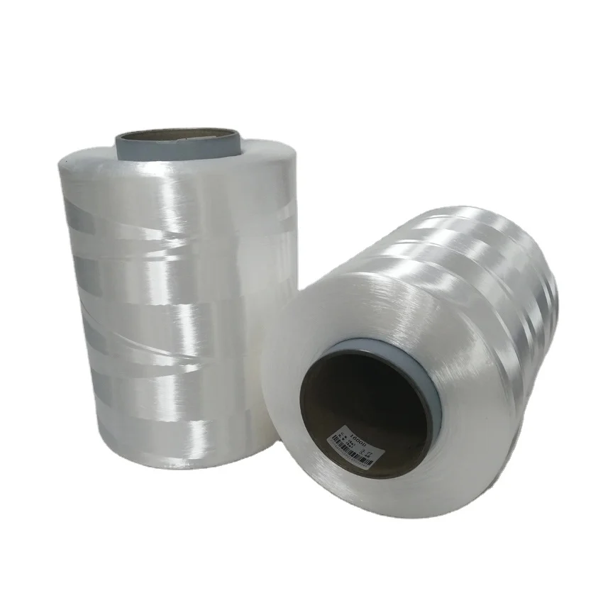 Uhmwpe Fiber For Ropes Uhmwpe Yarn White 1600D